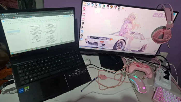 Acer nitro RTX 3050 + MONITOR