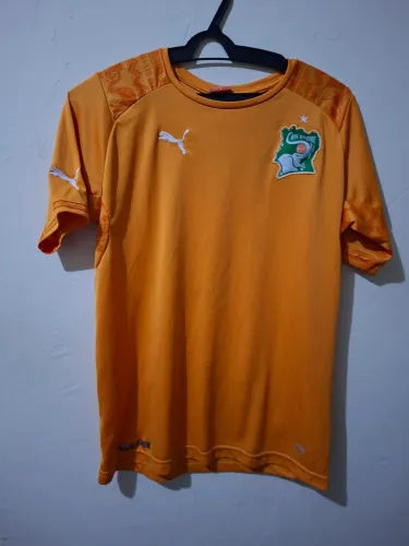 Camisa futebol costas do marfim, infantil 