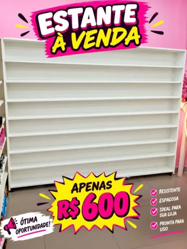 Prateleira para loja