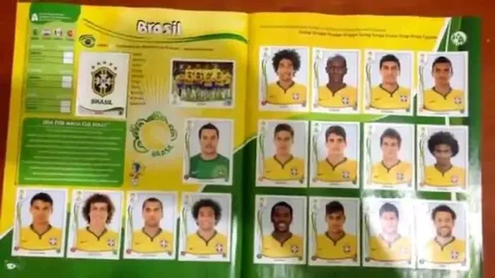 Álbum completo Copa Brasil 2014