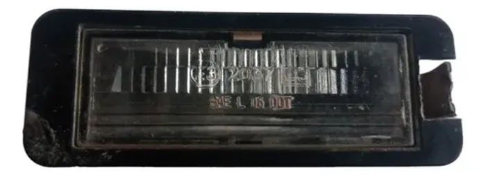 Luz Placa Lanterna Vw Golf Fox Gol Saveiro 2006