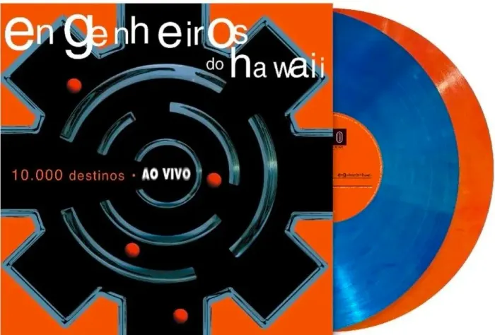 LP Vinil Engenheiros do Hawaii - 10.000 Destinos Ao Vivo 2000 (2LP)