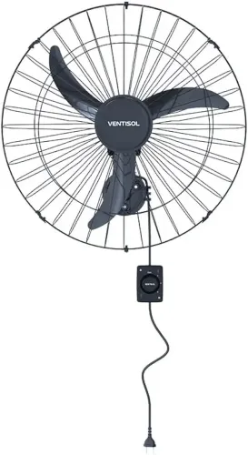2 Ventiladores Ventisol de Parede Oscilante