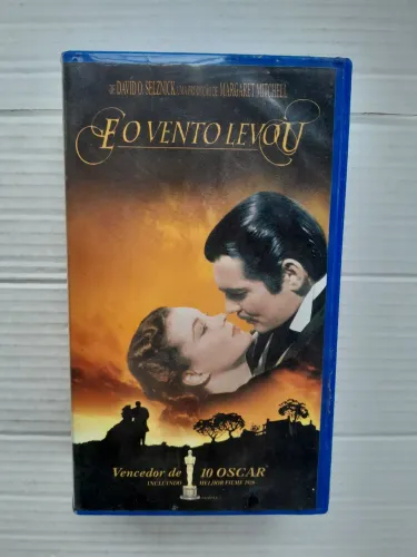 Vhs Duplo E O Vento Levou Original Legendado