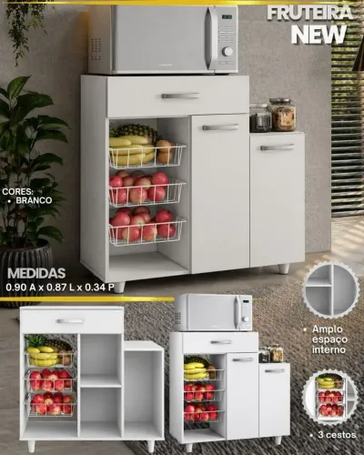 Faça seu Pedido Fruteira New - Frete grátis 