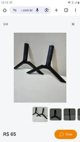 Suporte TV Samsung Smart 49 UHD Tipo Pedestal Original