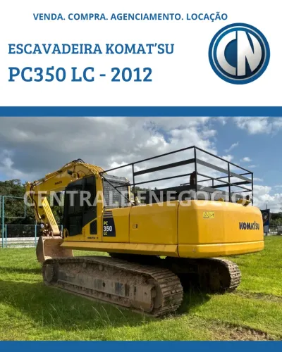 ESCAVADEIRA KOMAT?SU PC350 LC - 2012