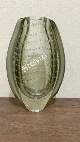 VASO PARA PLANTAS EM MURANO ARTÍSTICO