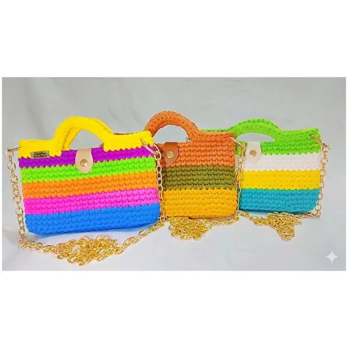 Bolsas de crochê ?
