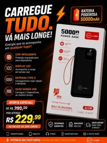 Carregar portátil