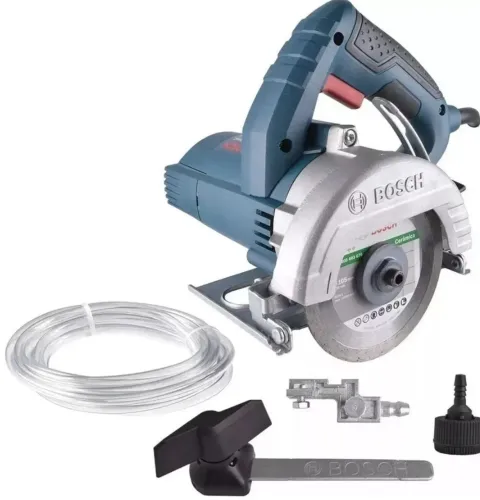 Serra Mármore Bosch Titan GDC 151 1500W 127V Com Maleta, Discos, Kit Segurança,Trena. NOVA