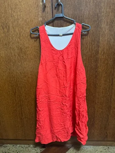 vestido feminino laranja g