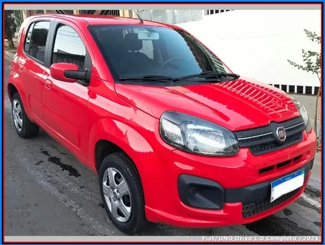 Fiat Uno Drive 1.0 Flex 6V 5P 2021