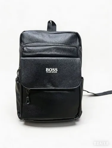 Mochila Boss couro