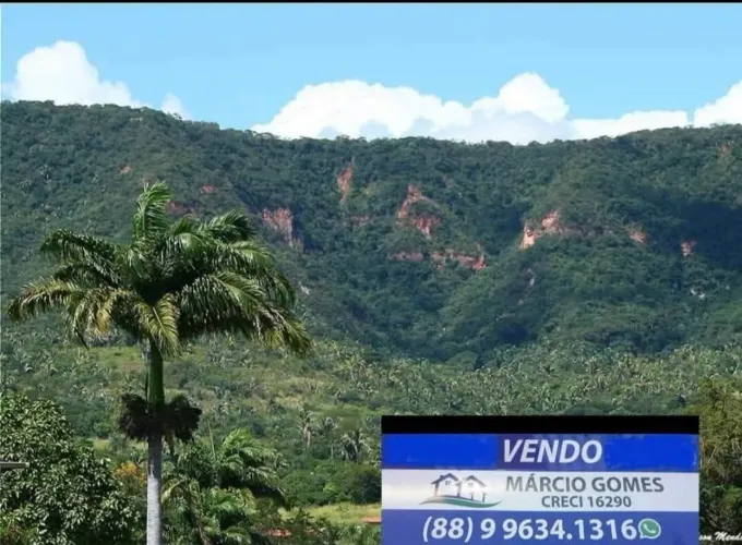 VENDO SITIO PE DE SERRA VISTA PRIVILEGIADA NO CRATO-CE