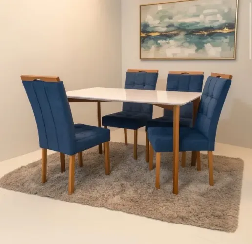 Conjunto de Jantar Belluno 4 Lugares