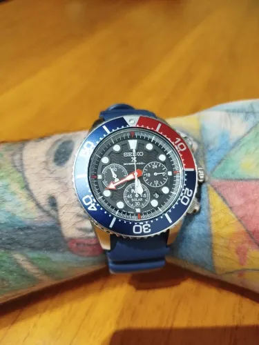 Relógio Seiko PADI solar