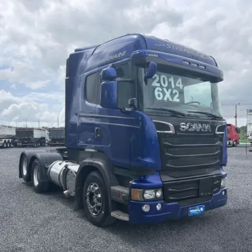 Scania R 440 6x2 automática teto alto streamline 2014