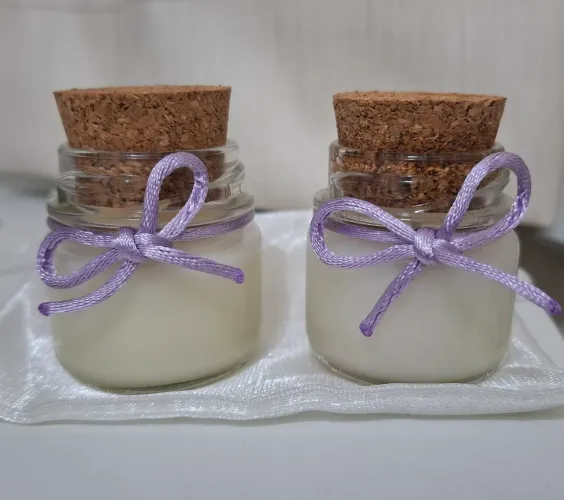 Velas Aromáticas de Baunilha