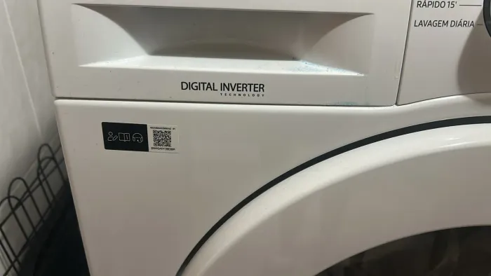Lava e seca Samsung
