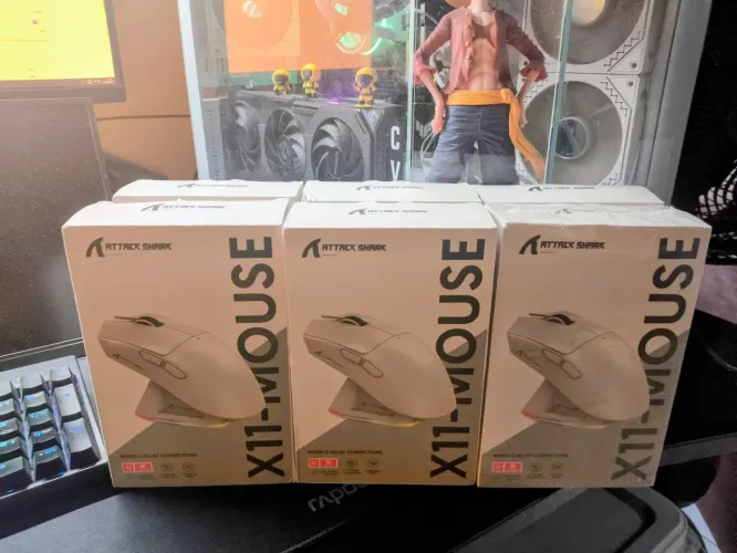 ( PROMOÇÃO ) Mouse atack shark x11 novo ( tenho estoque )