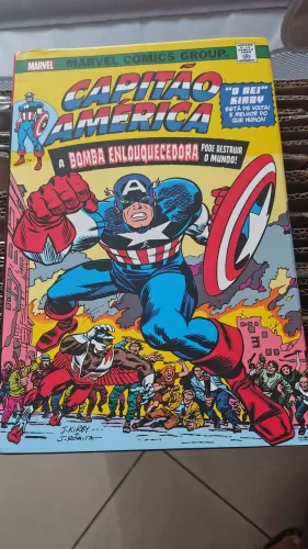 Omnibus Capitão América - Por Jack Kirby
