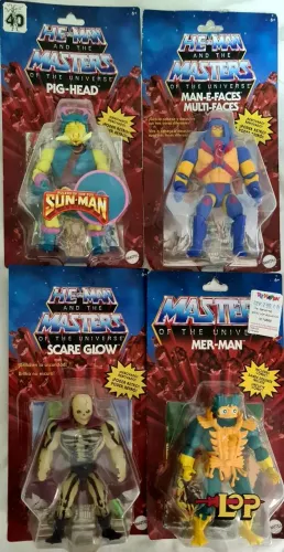 Leia o anúncio! Action figures bonecos Motu lacradas! Preço por unidade não e pelas 4!