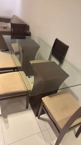 Mesa de jantar até 8 lugares