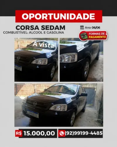 Chevrolet Corsa Sed. JOY 1.0/ 1.0 Flexpower 8V 4P 2006