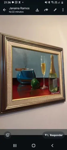 Pintura a óleo Natureza morta