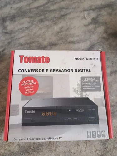 Tomate MCD-888 é um conversor e gravador de TV digital Full HD (1080p)