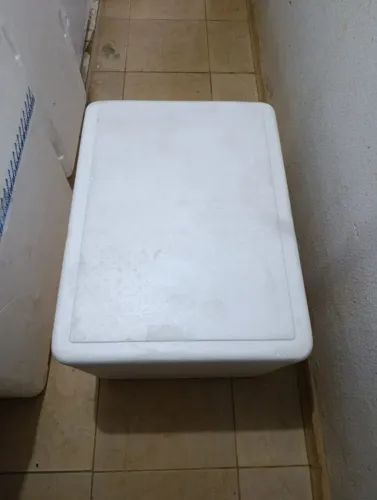 Caixa de isopor