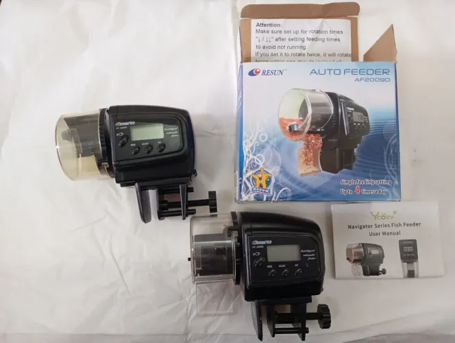 Alimentador Dosador Automático Aquário Resun AF2009d