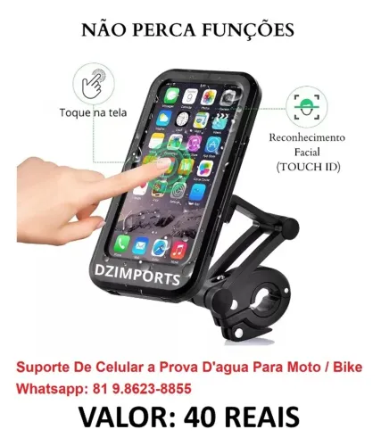 SUPORTE ´PARA CELULAR MOTO