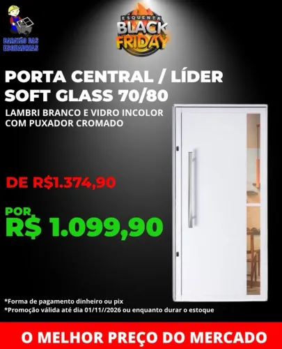 PORTA DE ALUMÍNIO - Promoção!