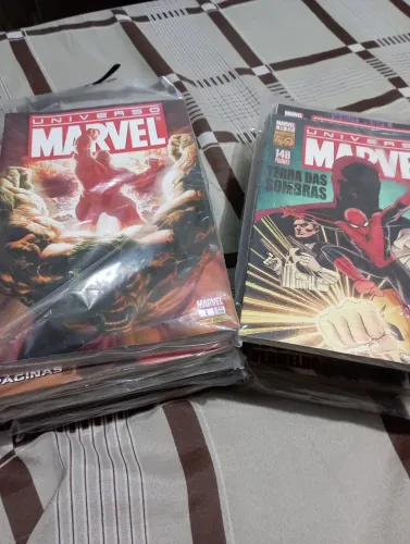 UNIVERSO MARVEL 2a SÉRIE COM 27 VOLUMES DO 01 AO 27