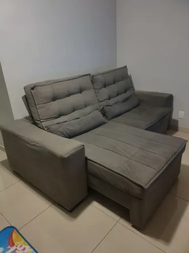 SOFÁ RETRÁTIL/RECLINÁVEL SUPER CONFORTÁVEL - 2,35m