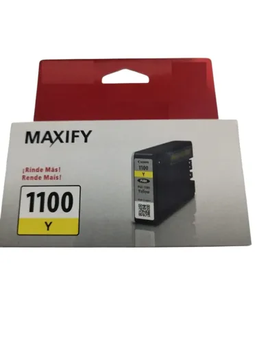 Cartucho Canon 1100 PGI-1100 PGI1100 Amarelo Maxify 4,5ml