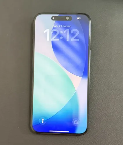 iPhone 15 Pro Max 256GB Azul Titânio - Impecável / Estado de Zero!