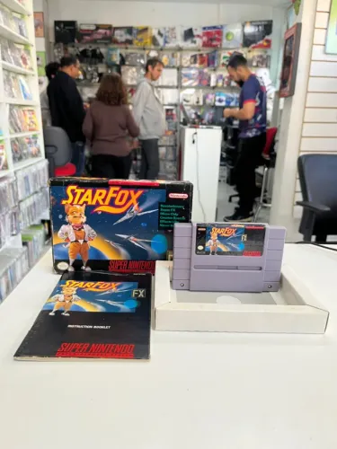 JOGO STAR FOX NA CAIXA SEMINOVO - SNES