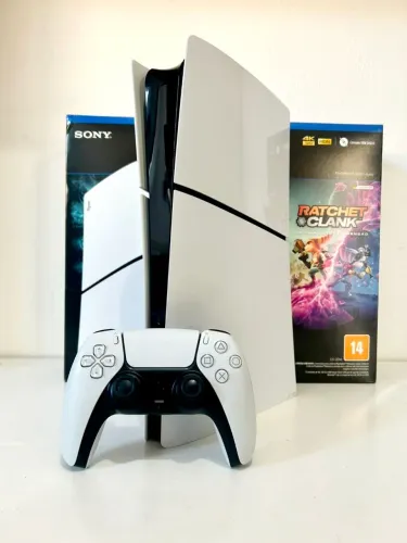 Playstation 5 Slim Memória 1TB Novinho! (Aceito Cartão)