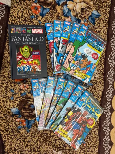 Quarteto Fantástico Era de Prata Coleção Classica Marvel