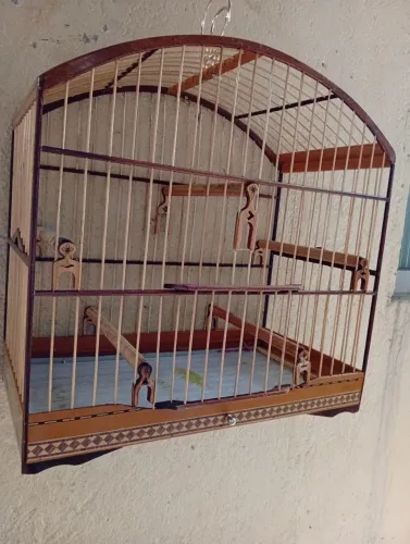 Gaiola de passeio malha larga