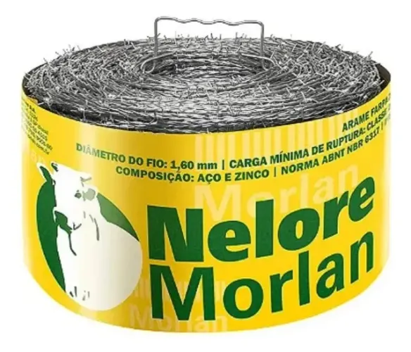 ARAME FARPADO NELORE OU GERDAU 500 METROS ROLO