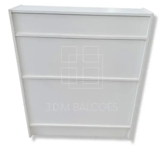 Balção de Recepção Caixa Branco