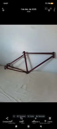 Quadro de bicicleta freestyle aro 24 ano 1998