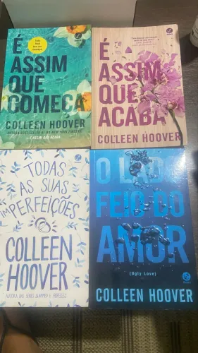 4 livros Colleen Hoover