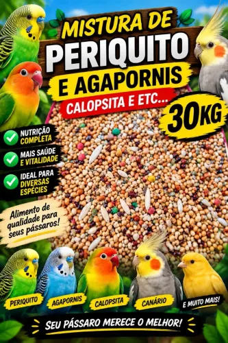 Mistura pra passaro etc tbm temos gaiola e acessórios pra aves cão