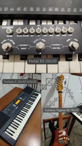 VENDE-SE INSTRUMENTOS MUSICAIS 