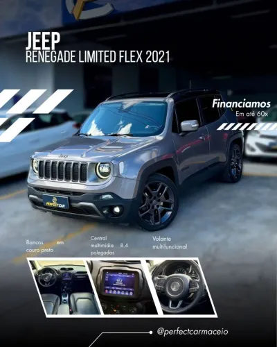 Jeep Renegade Limited 1.8 4X2 Flex 16V Aut. 2021